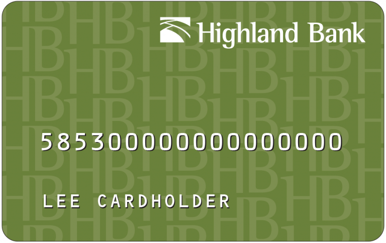 highland bank atm mineypass